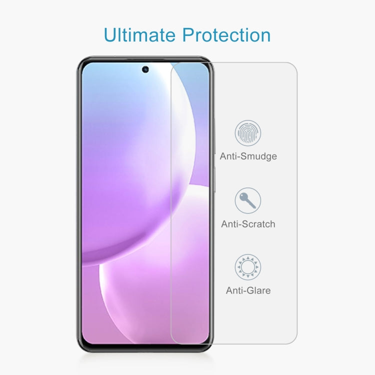 ฟิล์มกระจกนิรภัย 0.26 มม. 9H 2.5D สำหรับ ZTE Voyage 20 Pro (1 ชิ้น), สำหรับ Oukitel K9 Pro (1 ชิ้น), สำหรับ TCL 20Y (1 ชิ้น), สำหรับ Nintendo Game Watch (1 ชิ้น)