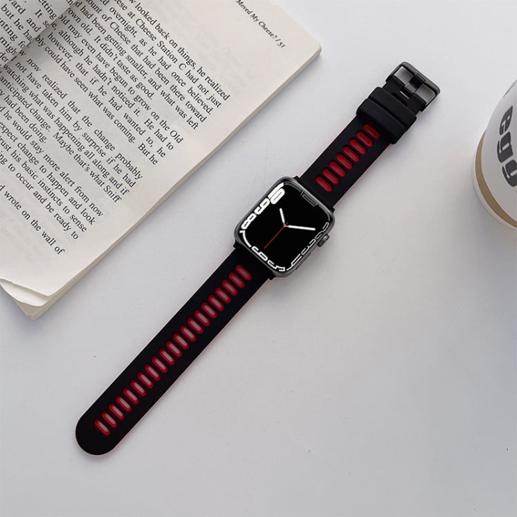 สายรัดนาฬิกาซิลิโคนสำหรับ Apple Watch Series, 7 41mm / 6&SE&5&4 40mm / 3&2&1 38mm, 7 45mm / 6&SE&5&4 44mm / 3&2&1 42mm