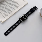 สายรัดนาฬิกาซิลิโคนสำหรับ Apple Watch Series, 7 41mm / 6&SE&5&4 40mm / 3&2&1 38mm, 7 45mm / 6&SE&5&4 44mm / 3&2&1 42mm