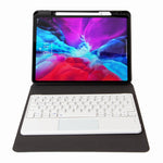 เคสหนังคีย์บอร์ดบลูทูธ H-102C พร้อมที่วางพับสามตอนด้านหลัง สำหรับ iPad 10.2 2020 & 2019 / Pro 10.5 นิ้ว