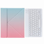 เคสหนังคีย์บอร์ดบลูทูธ H-102 พร้อมที่วางพับสามตอนด้านหลัง สำหรับ iPad 10.2 ปี 2020 & 2019 / Pro 10.5 นิ้ว, สำหรับ iPad 9.7 ปี 2018 & 2017, สำหรับ iPad Pro 11 นิ้ว ปี 2021 & 2020 & 2018 / Air 2020 10.9