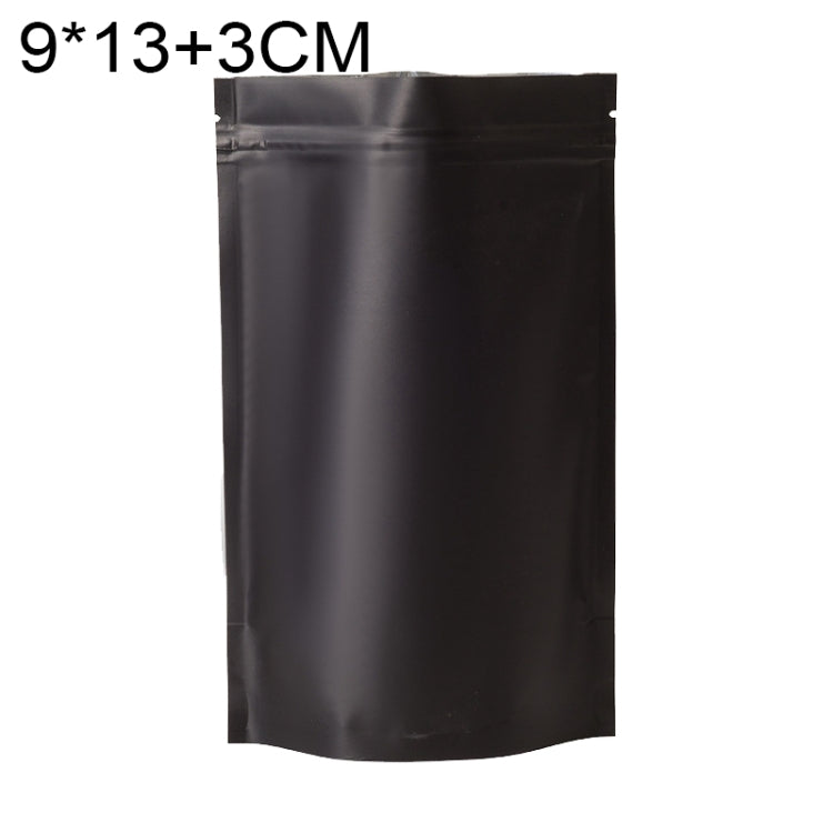 ถุงฟอยล์อลูมิเนียมด้าน 100 ชิ้น/ชุด สำหรับขนม ขนาด 8x12+3 ซม., 9x13+3 ซม., 10x15+3 ซม., 12x20+4 ซม.