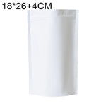 ถุงฟอยล์อลูมิเนียมด้าน 100 ชิ้น/ชุด สำหรับขนม ขนาด 14x20+4 ซม., 15x22+4 ซม., 16x24+4 ซม., 18x26+4 ซม.