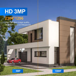 กล้อง IP WiFi ESCAM QF612 ความละเอียด 3MP พร้อมไฟสปอร์ตไลท์ รองรับมองเห็นในที่มืด และตรวจจับ PIR, QF612