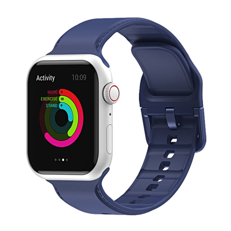 สายซิลิโคนสำหรับนาฬิกา Apple Watch Series 7 45mm / 6&SE&5&4 44mm / 3&2&1 42mm