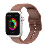 สายซิลิโคนสำหรับนาฬิกา Apple Watch Series 7 45mm / 6&SE&5&4 44mm / 3&2&1 42mm