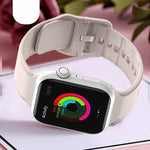 สายซิลิโคนสำหรับนาฬิกา Apple Watch Series 7 45mm / 6&SE&5&4 44mm / 3&2&1 42mm