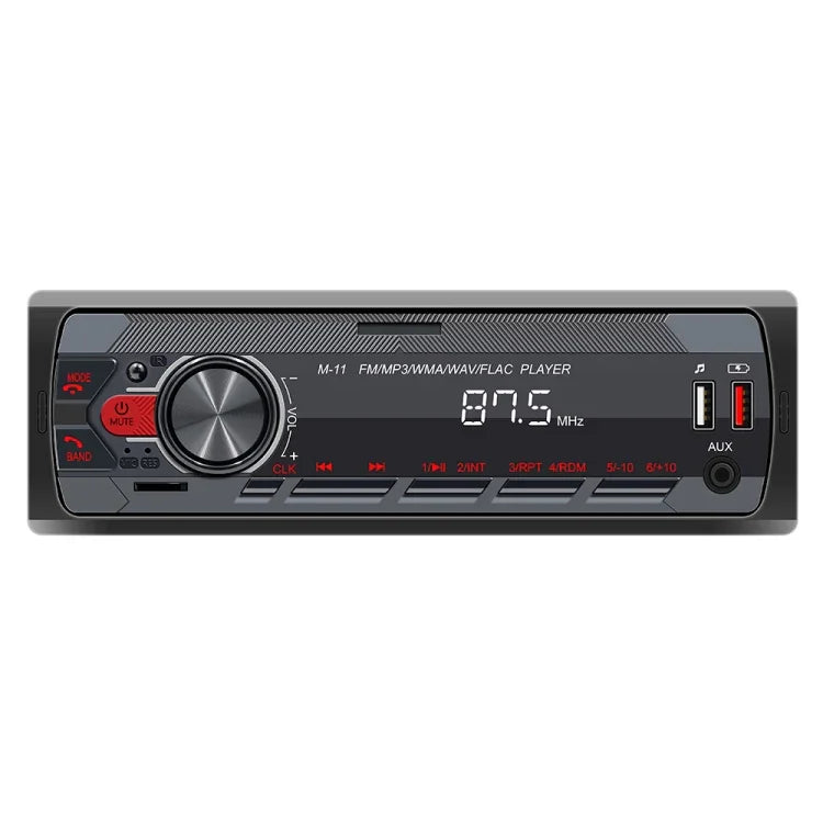 เครื่องเล่น MP3 บลูทูธในรถยนต์ M11 รองรับการเชื่อมต่อโทรศัพท์มือถือ / FM / การ์ด TF, M11