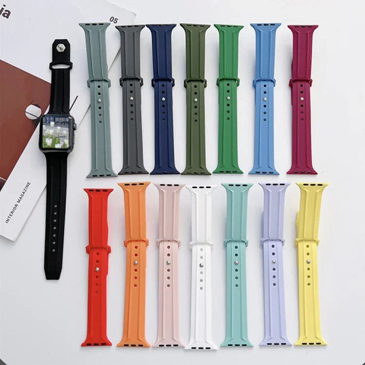 สายซิลิโคน King Kong สำหรับ Apple Watch Series, 7 41mm / 6&SE&5&4 40mm / 3&2&1 38mm, 7 45mm / 6&SE&5&4 44mm / 3&2&1 42mm