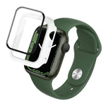 เคส PC imak พร้อมฟิล์มกระจกนิรภัย สำหรับ Apple Watch Series 9 / 8 / 7 41mm, สำหรับ Apple Watch Series 9 / 8 / 7 45mm