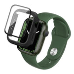 เคส PC imak พร้อมฟิล์มกระจกนิรภัย สำหรับ Apple Watch Series 9 / 8 / 7 41mm, สำหรับ Apple Watch Series 9 / 8 / 7 45mm
