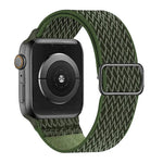 สายไนลอนลาย W สำหรับ Apple Watch Series, 7 41mm / 6&SE&5&4 40mm / 3&2&1 38mm, 7 45mm / 6&SE&5&4 44mm / 3&2&1 42mm
