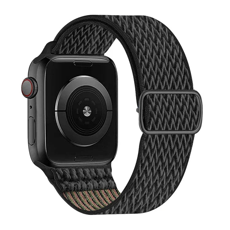 สายไนลอนลาย W สำหรับ Apple Watch Series, 7 41mm / 6&SE&5&4 40mm / 3&2&1 38mm, 7 45mm / 6&SE&5&4 44mm / 3&2&1 42mm