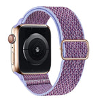 สายไนลอนลาย W สำหรับ Apple Watch Series, 7 41mm / 6&SE&5&4 40mm / 3&2&1 38mm, 7 45mm / 6&SE&5&4 44mm / 3&2&1 42mm