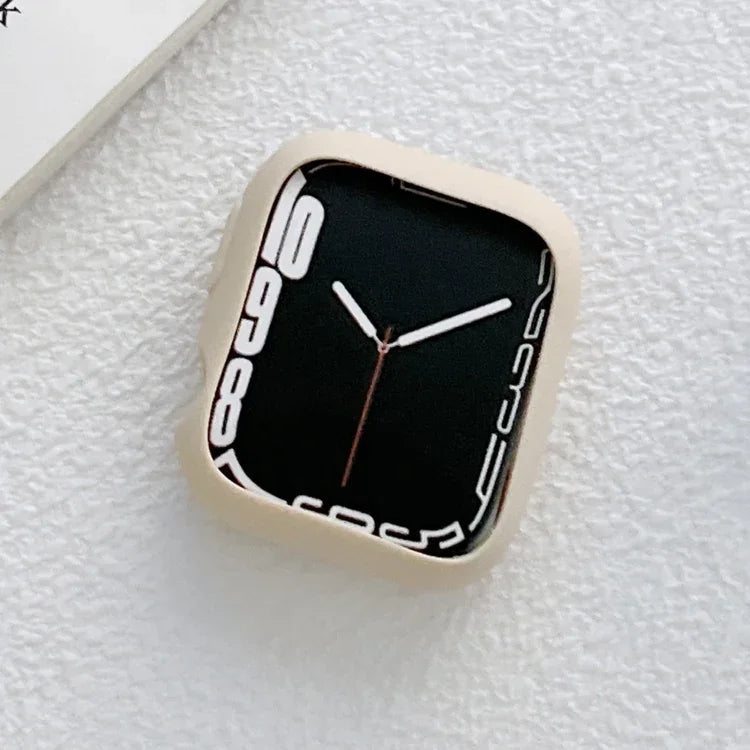 เคส TPU สีลูกกวาด สำหรับ Apple Watch Series 9 / 8 / 7 41mm, สำหรับ Apple Watch Series 9 / 8 / 7 45mm