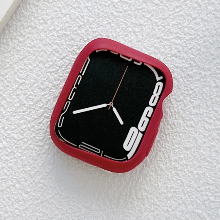 เคส TPU สีลูกกวาด สำหรับ Apple Watch Series 9 / 8 / 7 41mm, สำหรับ Apple Watch Series 9 / 8 / 7 45mm