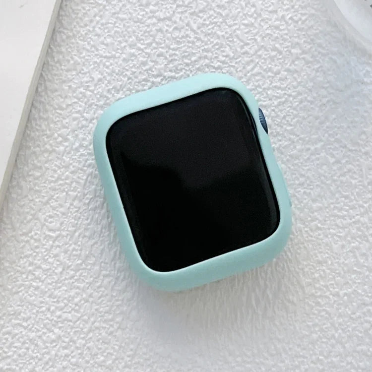 เคส TPU สีลูกกวาด สำหรับ Apple Watch Series 9 / 8 / 7 41mm, สำหรับ Apple Watch Series 9 / 8 / 7 45mm