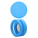 Pet Collar Anti-scratch Shockproof Silicone Case For AirTag 2nd Gen / AirTag 1st Gen, 35.9x35.9x19.2mm, 34.1x34.1x18.2mm