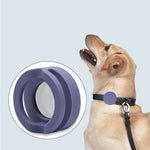 Pet Collar Anti-scratch Shockproof Silicone Case For AirTag 2nd Gen / AirTag 1st Gen, 35.9x35.9x19.2mm, 34.1x34.1x18.2mm
