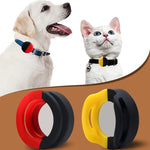 ปลอกซิลิโคนกันรอยขีดข่วนและกันกระแทกสำหรับปลอกคอสุนัข AirTag รุ่นที่ 2 / AirTag รุ่นที่ 1, 34x34x17.3mm, 34x34x16.7mm