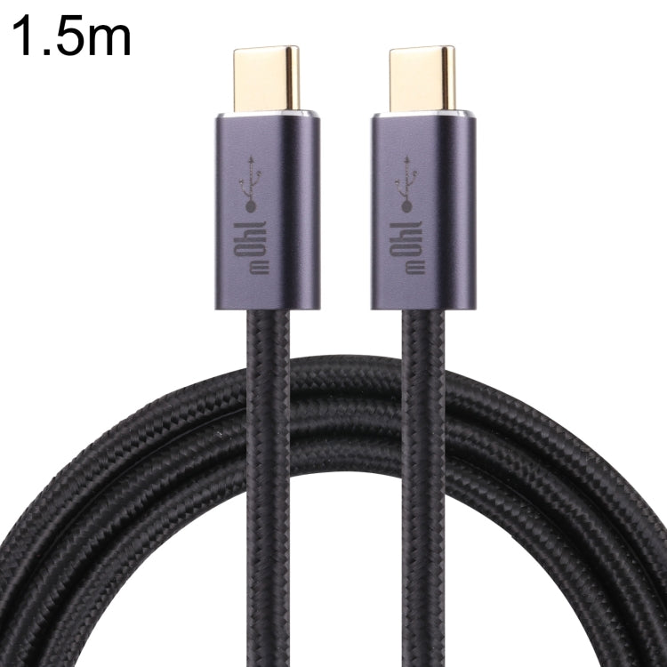 สายข้อมูลถัก USB 2.0 USB-C / Type-C ตัวผู้ถึงตัวผู้ 140W, 1 ม., 1.5 ม., 2 ม.