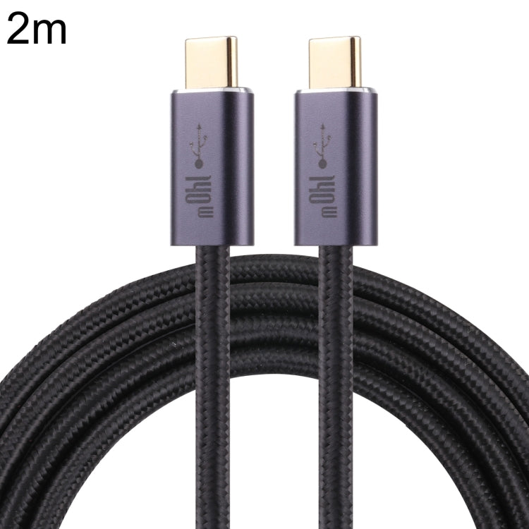 สายข้อมูลถัก USB 2.0 USB-C / Type-C ตัวผู้ถึงตัวผู้ 140W, 1 ม., 1.5 ม., 2 ม.