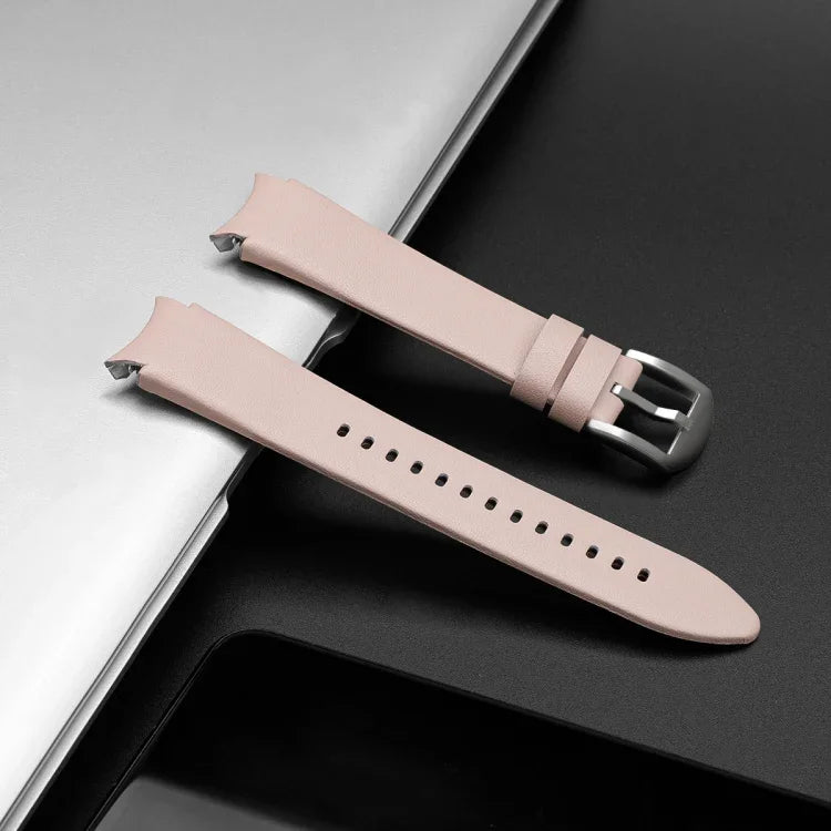 สายรัดนาฬิกาหนังแท้ สำหรับ Samsung Galaxy Watch4 40 มม. / 44 มม.