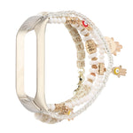 Mori Style Beaded Bracelet Watchband, For Xiaomi Mi Band 3 & 4, For Xiaomi Mi Band 5 & 6