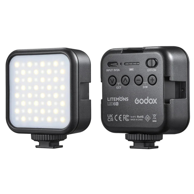 Godox LED-6BI ไฟวิดีโอ LED สำหรับถ่ายทำ, LED-6BI