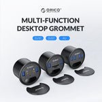 ฮับเดสก์ท็อปมัลติฟังก์ชัน ORICO DESK-4U-BK 4 พอร์ต USB3.0