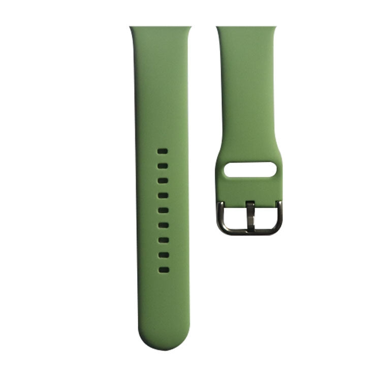 สายซิลิโคน ขนาด: 118mm สำหรับ Apple Watch Series 7 45mm / 6&SE&5&4 44mm / 3&2&1 42mm, ขนาดใหญ่