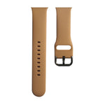 สายซิลิโคน ขนาด: 118mm สำหรับ Apple Watch Series 7 45mm / 6&SE&5&4 44mm / 3&2&1 42mm, ขนาดใหญ่