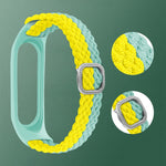 Stripe Braided Watchband, For Xiaomi Mi Band 6 / 5, For Xiaomi Mi Band 4 / 3