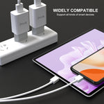 IVON AD-33 2 in 1 2.1A Single USB Port Travel Charger + 1m USB to Micro USB Data Cable Set,, EU Plug, US Plug