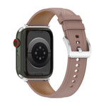 สายหนังแท้ ขนาด: ขนาดฟรี สำหรับ Apple Watch Series 7 45mm / 6&SE&5&4 44mm / 3&2&1 42mm, ขนาด: ขนาดฟรี สำหรับ Apple Watch Ultra 49mm / Series 8&7 45mm / SE 2&6&SE&5&4 44mm / 3&2&1 42mm