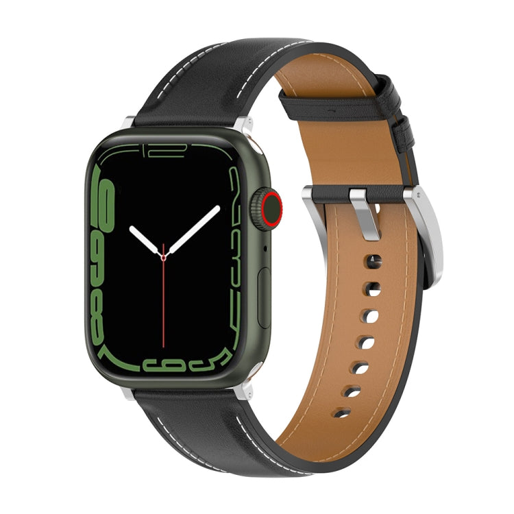สายหนังแท้ ขนาด: ขนาดฟรี สำหรับ Apple Watch Series 7 45mm / 6&SE&5&4 44mm / 3&2&1 42mm, ขนาด: ขนาดฟรี สำหรับ Apple Watch Ultra 49mm / Series 8&7 45mm / SE 2&6&SE&5&4 44mm / 3&2&1 42mm