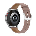 สายรัดนาฬิกาหนังแท้ขนาด 20 มม. สำหรับ Samsung Galaxy Watch4/Watch3 41 มม./Active2/Huawei/นาฬิกาเกมมิ่ง ฯลฯ
