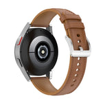 สายรัดนาฬิกาหนังแท้ขนาด 20 มม. สำหรับ Samsung Galaxy Watch4/Watch3 41 มม./Active2/Huawei/นาฬิกาเกมมิ่ง ฯลฯ