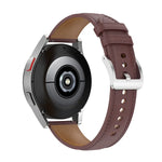 สายรัดนาฬิกาหนังแท้ขนาด 20 มม. สำหรับ Samsung Galaxy Watch4/Watch3 41 มม./Active2/Huawei/นาฬิกาเกมมิ่ง ฯลฯ