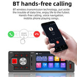 เครื่องรับวิทยุรถยนต์หน้าจอสัมผัส 4.0 นิ้ว เครื่องเล่น MP5 บลูทูธ พร้อมรีโมทคอนโทรล, FM60