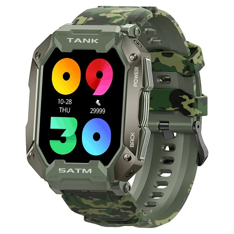 นาฬิกาอัจฉริยะ TANK M1 หน้าจอ TFT 1.72 นิ้ว รองรับการติดตามการนอน / การวัดอัตราการเต้นของหัวใจ