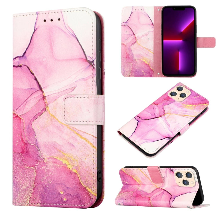 PT003 Marble Pattern Flip Leather Phone Case, For iPhone 11 Pro Max, For iPhone SE 2022 / SE 2020 / 8 / 7, For iPhone X / XS, For iPhone XS Max, For iPhone XR