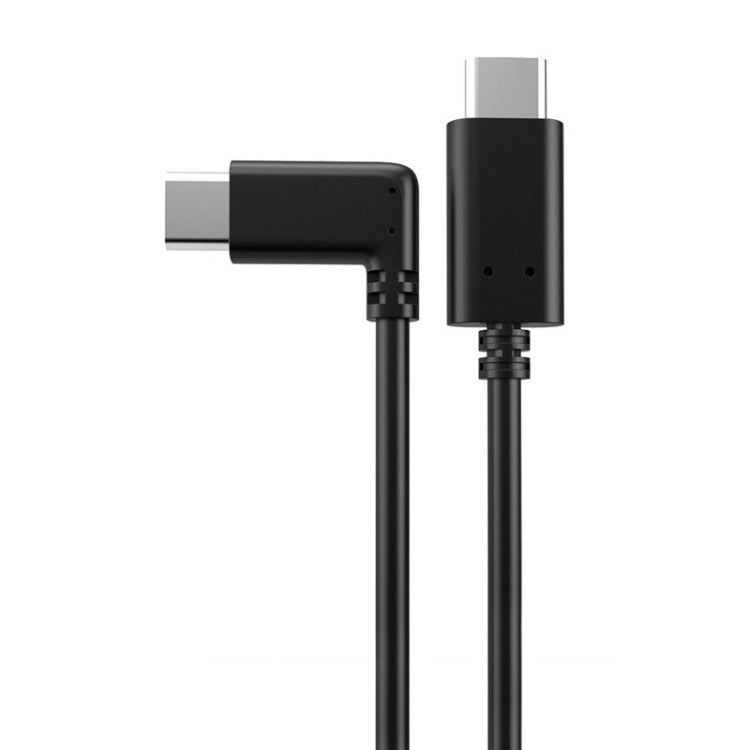 สายเชื่อมต่อ VR USB 3.2 Gen1 Type-C เป็น USB 3.2 Gen1 Type-C แบบข้อศอกเดี่ยว สำหรับ Oculus Quest 1 / 2, สายข้อศอกเดี่ยว 3 เมตร