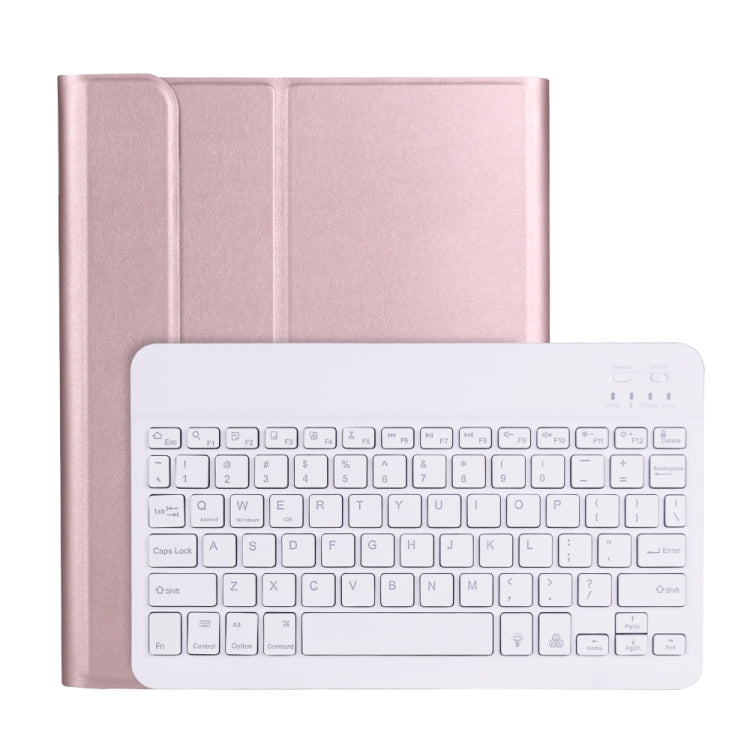 A11BS เคสหนังแป้นพิมพ์บลูทูธบางพิเศษลายหนังลูกแกะพร้อมที่วางปากกาและไฟแบ็คไลท์, A11BS