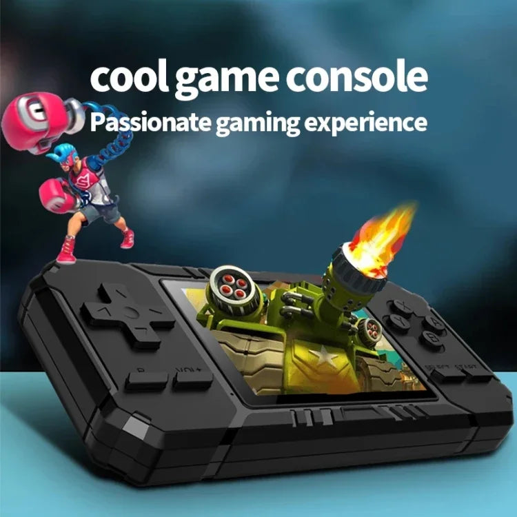 เครื่องเล่นเกมพกพาคลาสสิกหน้าจอ 3.0 นิ้ว S8 มีเกมในตัว 520 เกม, S8 / สีเขียวทหาร, S8 / สีดำ, S8 / สีน้ำเงิน