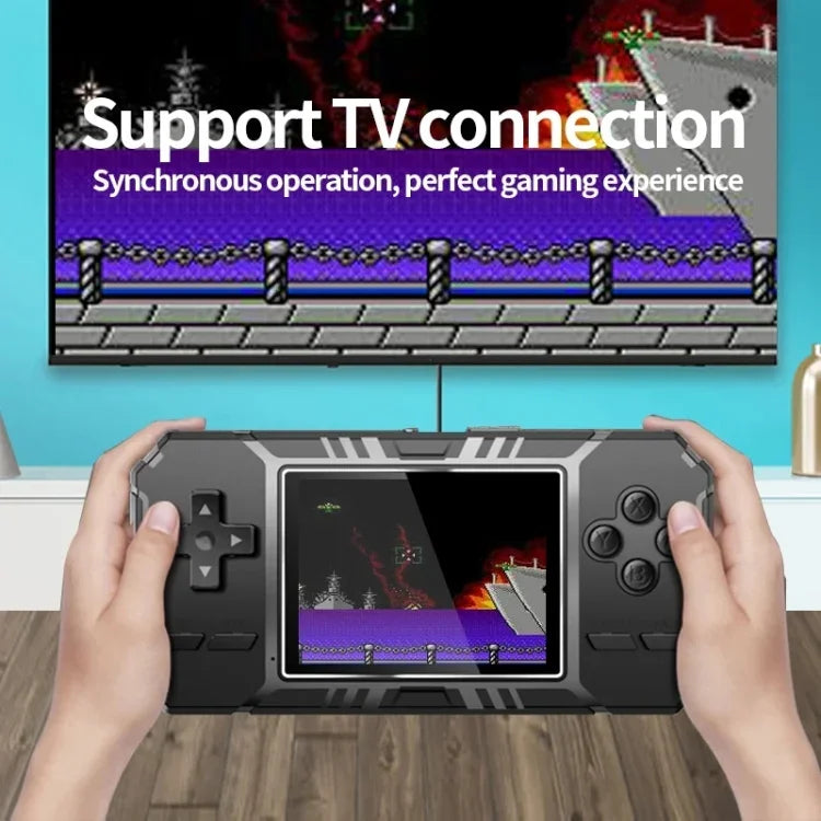 เครื่องเล่นเกมพกพาคลาสสิกหน้าจอ 3.0 นิ้ว S8 มีเกมในตัว 520 เกม, S8 / สีเขียวทหาร, S8 / สีดำ, S8 / สีน้ำเงิน