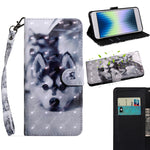 3D Painting Pattern Coloured Drawing Leather Phone Case, For iPhone SE 2022