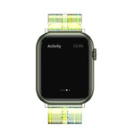 สายรัดนาฬิกาซิลิโคนโปร่งแสง Aurora สำหรับ Apple Watch Series, 7 41 มม. / 6&SE&5&4 40 มม. / 3&2&1 38 มม., 7 45 มม. / 6&SE&5&4 44 มม. / 3&2&1 42 มม.