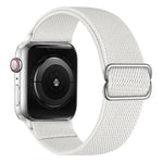 สายรัดนาฬิกาโพลีเอสเตอร์ไนลอน สำหรับ Apple Watch Series, 7 41 มม. / 6&SE&5&4 40 มม. / 3&2&1 38 มม., 7 45 มม. / 6&SE&5&4 44 มม. / 3&2&1 42 มม.