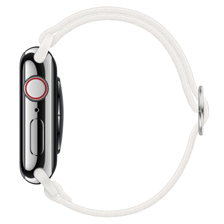 สายรัดนาฬิกาโพลีเอสเตอร์ไนลอน สำหรับ Apple Watch Series, 7 41 มม. / 6&SE&5&4 40 มม. / 3&2&1 38 มม., 7 45 มม. / 6&SE&5&4 44 มม. / 3&2&1 42 มม.